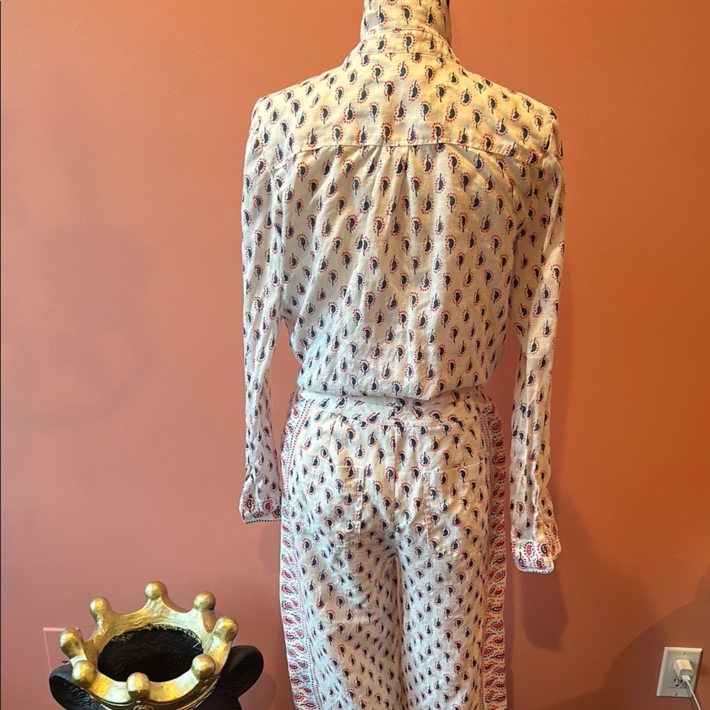 Boden White, Blue & Red Patterned Set - Picture 2 of 8